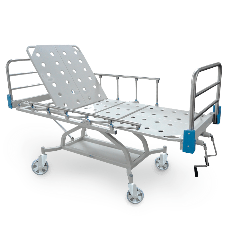 CAMA CLINICA CON 2 MANIVELAS – H=550 MODELO: M101